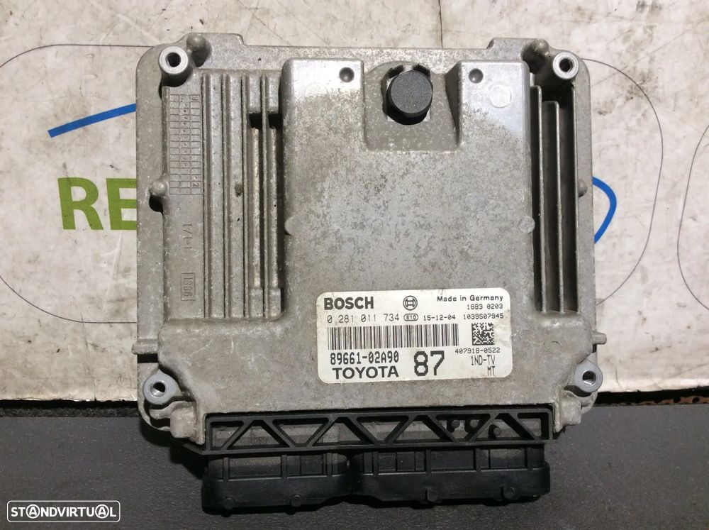 Centralina do motor Toyota 1.4 D4D - 1