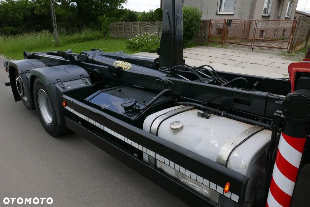 MAN MAN TGA 26.410 PALFINGER EPSILON MEILLER HAKOWIEC Z HDS Z DŹWIGIEM DO ZŁOMU KONTENERÓW ODPADÓW RECYKLINGU ODPADÓW - 15