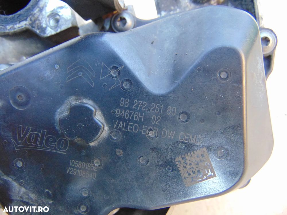 Racitor gaze cu EGR Peugeot boxer 2.0 2.2 euro 6 4h03 Citroen Jumper cod 9827225180 - 3