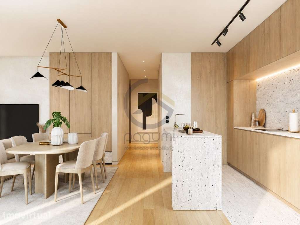 T2 Novo | A 2 Minutos da A4 | Varanda de 31,7 m² e garagem dupla - Grande imagem: 5/22