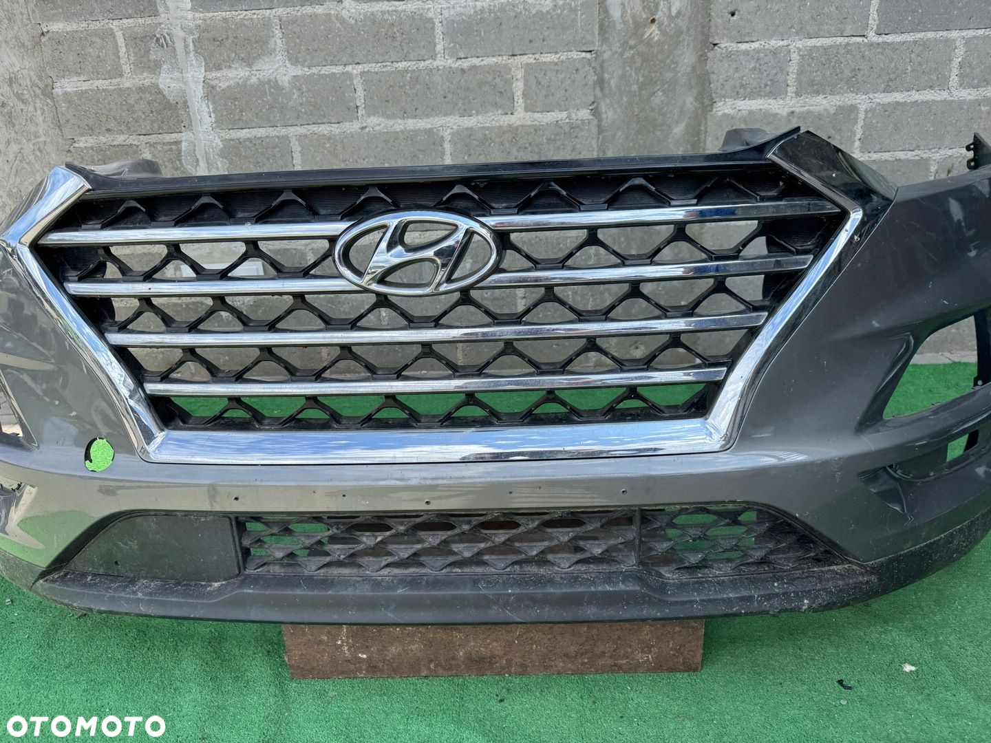 HYUNDAI TUCSON III 3 LIFT 19- BEZ DZIUR ZDERZAK PRZEDNI ORG EU - 5