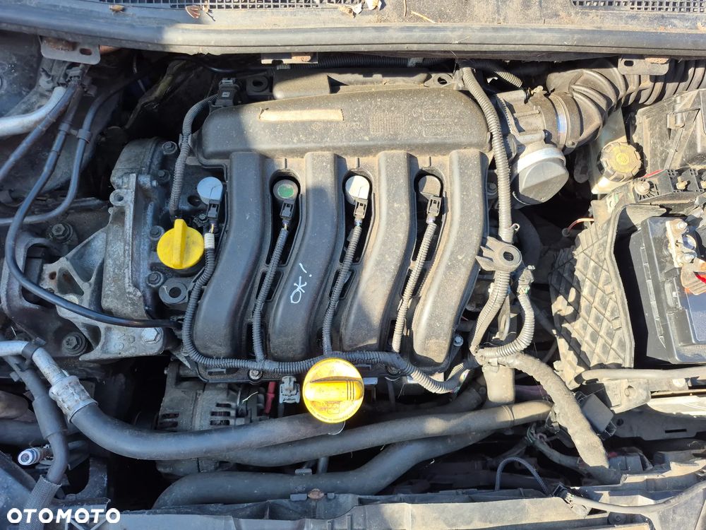 Silnik Renault 1.6 16V 110KM K4M R858 kompletny - 1