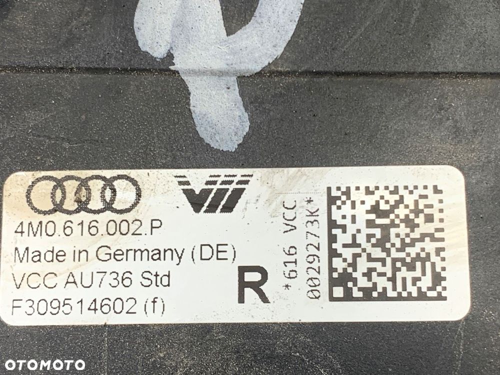 PODUSZKA ZAWIESZENIA PRAWY TYŁ  AUDI Q7 (4MB, 4MG) 2015 - 2022 3.0 TDI quattro 200 kW [272 KM] olej - 4
