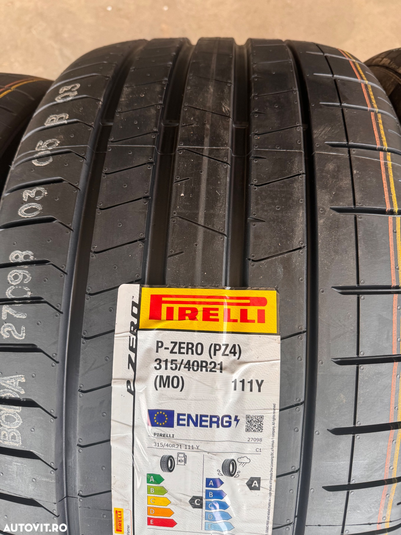Vând set anvelope 275/45/21-315/40/21 pirelli de vară noi - 4
