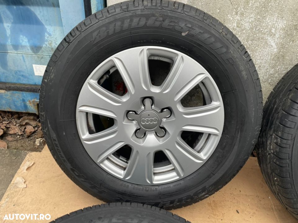 Jante aliaj originale AUDI Q3 cu cauciucuri vara 215/65R16 - 2