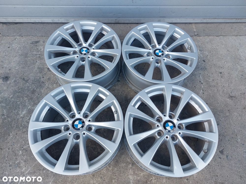 BMW F30 F31 F34 FELGI ALUMINIOWE R17 7.5J ET37 5X120 OE BMW STYLING 395 6796244 PROSTE! - 1