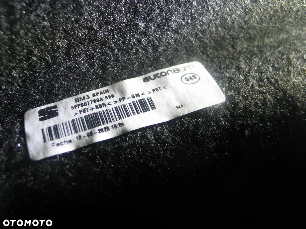 polka bagaznika cupra formentor 20-25r. 5FF867769A oryginal - 9