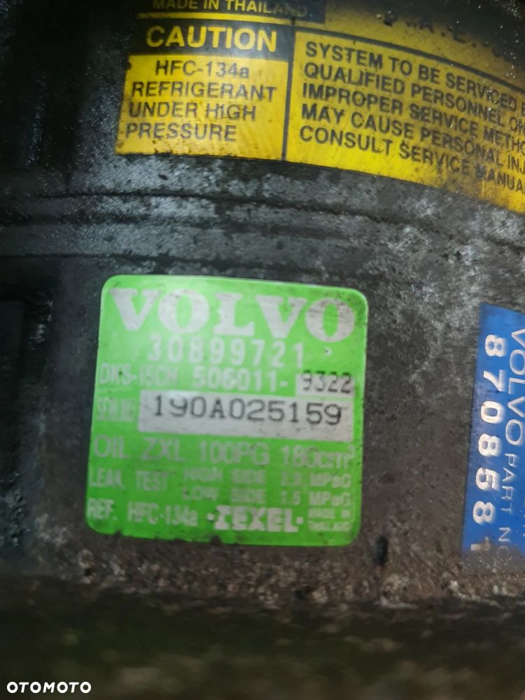 SPRĘŻARKA KLIMATYZACJI Volvo S40 V40 1.8 16V 8708581 - 5