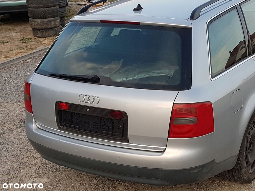 AUDI A6 C5 97- ZDERZAK TYŁ TYLNY LY7W KOMBI SREBRN - 3