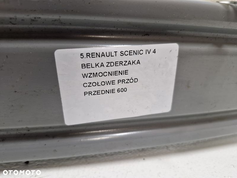 renault scenic iv 4 belka zderzaka wzmocnienie czołowe przód przednie - 2