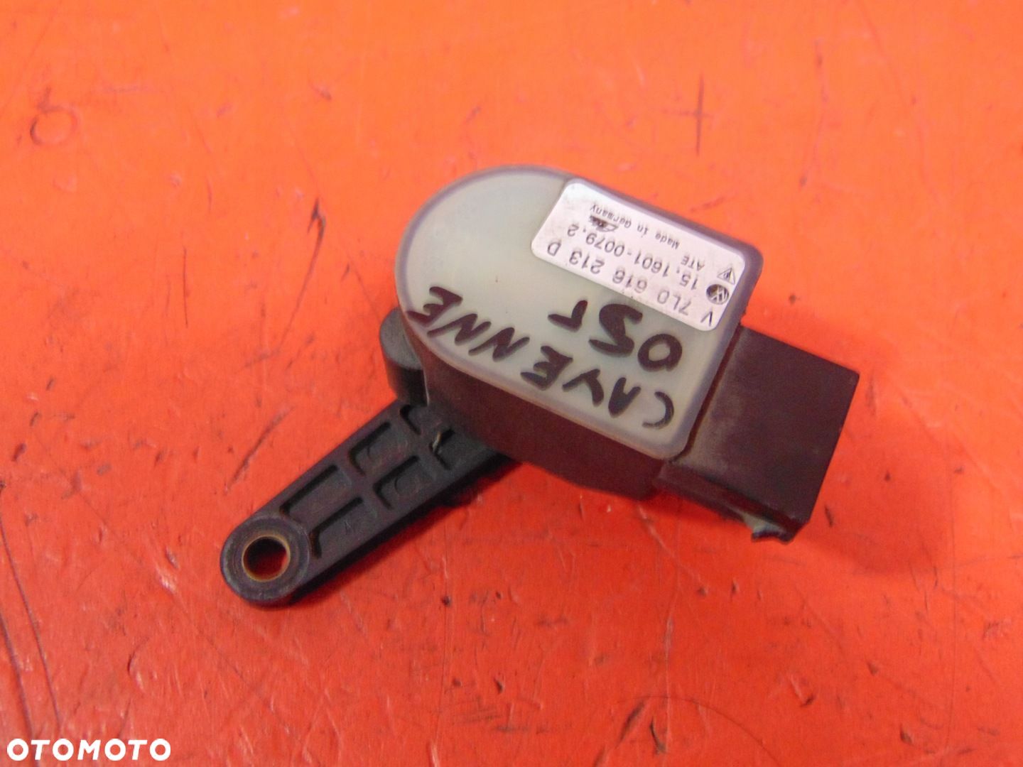 PORSCHE CAYENNE I 9P 7L Q7 4L TOUAREG I CZUJNIK POZIOMOWANIA LAMP XENON - 1