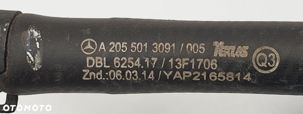 WĄŻ RURKA WODY MERCEDES GLC W253 CDI A2055013091 - 5