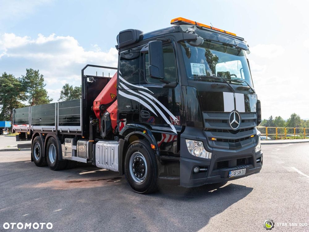 Mercedes-Benz ACTROS 2542 6x2 PALFINGER PK 26002 EH hds Żuraw Crane Kran - 10