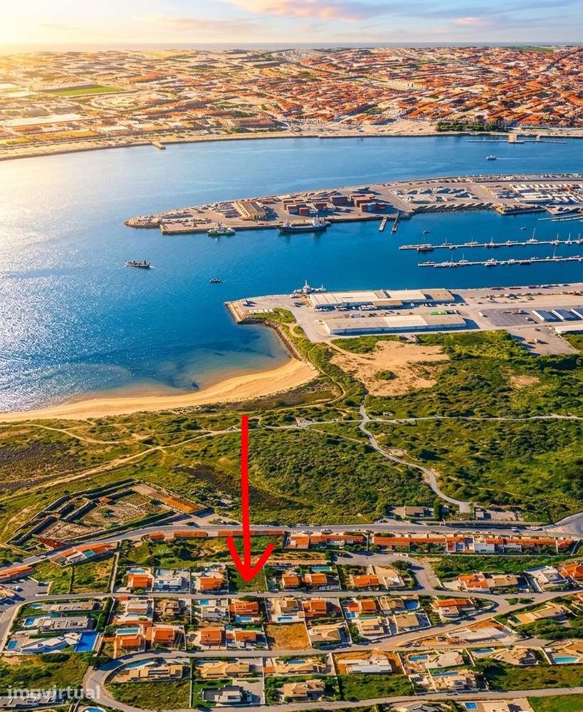 Algarve Ferragudo Zona nobre terreno proj. aprov. moradia V4 + piscina - Grande imagem: 5/5