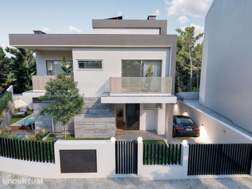 OFERTA DA ESCRITURA | Moradia V3 Nova com Piscina | Charneca da Cap... - Grande imagem: 5/8