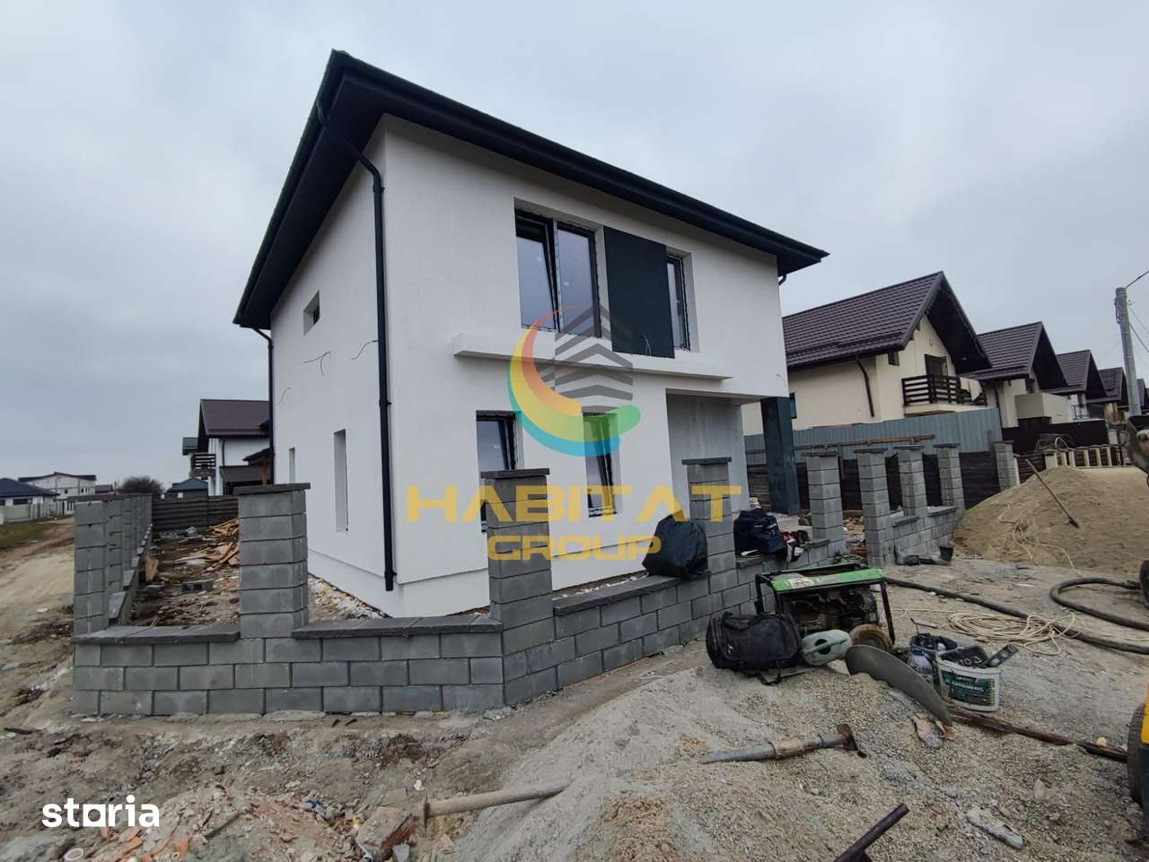 Vila com. Berceni / 4 camere / p+1+pod / Teren 400 mp - Imagine principală: 4/11