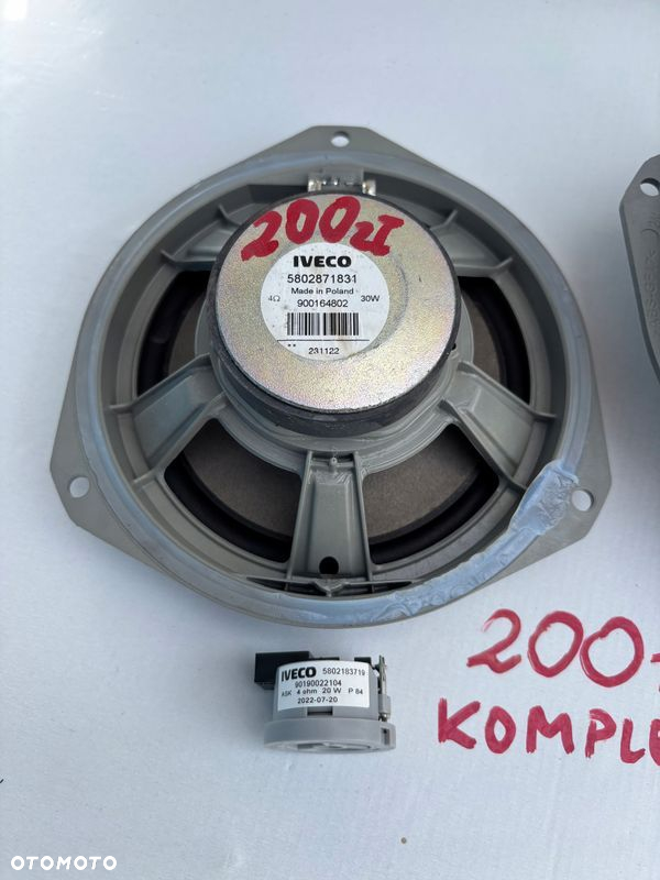 DUCATO BOXER JUMPER 14- głośniki ORYGINAŁ WZMOCNIONE 20W i 30W NOWE - 3