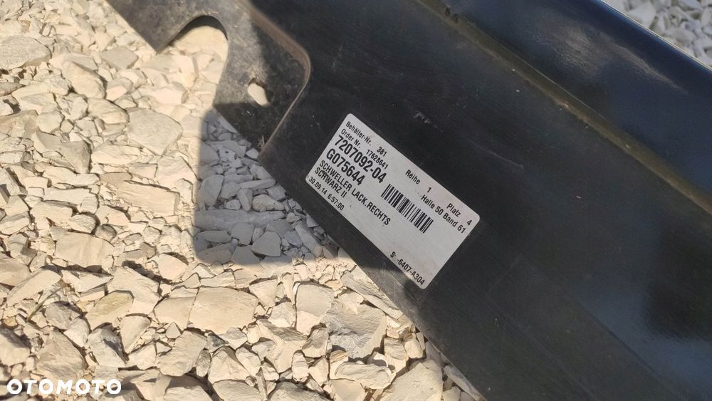 EU LISTWA PROGOWA PRAWA BMW 5 F10 F11 7207092 - 5
