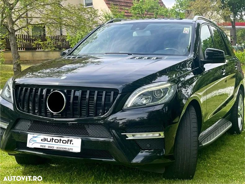 Grila radiator Mercedes Benz ML W166 (12-15) GT Panamericana - 8