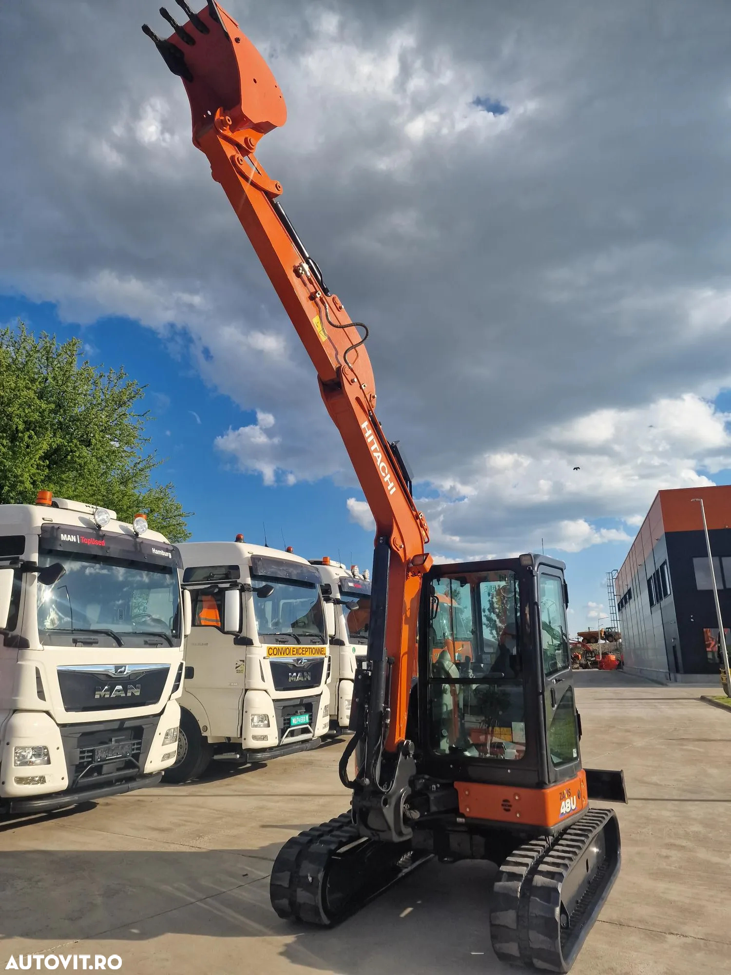 Hitachi ZX48, 5 TONE, 2023, 826h, CUPA NOUA,  44900 EUR+Tva, inst picon, senile 90% ok, computer de bord, produs in JAPONIA, CA SI NOU, posibilitate lkeasing 4 ani-PROMOTIE 44900 EUR+Tva - 27
