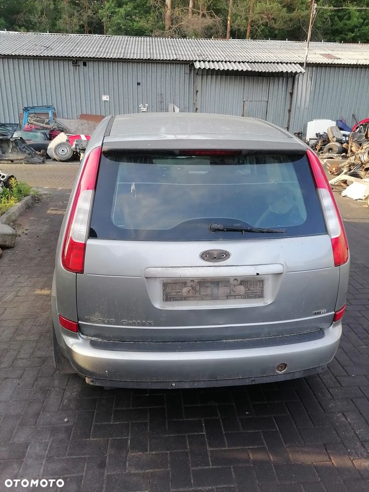 Ford Focus C-Max mk.1 (03-07r.) 2.0 TDCI 136KM. Silnik  C20DD0X Skrzynia CMMT6 lakier D2 – Machine Silver (metalic).Cały na części.GWARANCJA !!! Przód Tył Zestaw Komplet Drzwi Klapa Zderzak Błotnik Maska Grill Atrapa Szyba Pas Lampa Lusterko Boczki Fotel Kanapa Kokpit Deska Rozdzielcza Przełącznik Włącznik Sterownik Przewody Wiązka Instalacja Moduł Komputer Czujnik Listwa Pompa Alternator Wtryski Głowica Rozrusznik Kompresor Sprzęgło Dwumas Silnik Skrzynia ABS Klimatyzacji Paliwa Wspomagania Kolektor Turbina Przepustnica Zawór Chłodnica Koło Hak Belka Sanki Zawieszenie Mcpherson Półoś Amortyzator Wydech Tłumik Zacisk Most - 5
