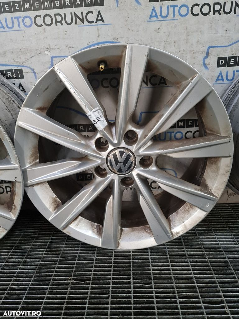 Jante aliaj Volkswagen Tiguan 5N Facelift 2011 - 2015 (1340) R17 Et43 - 3