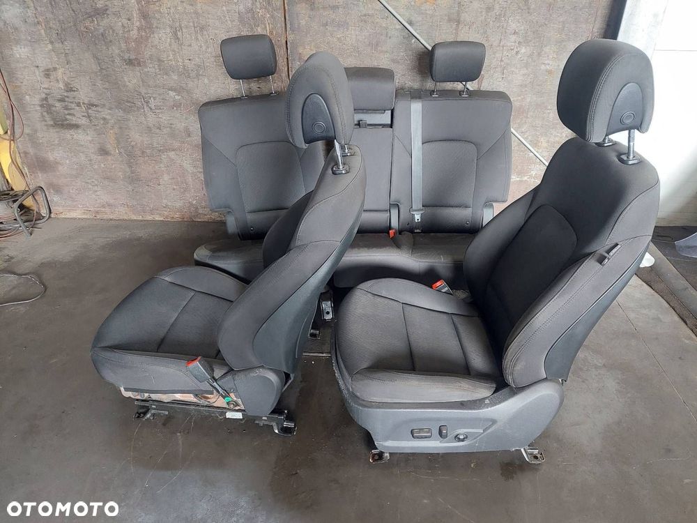 FOTELE KOMPLET LEWY PRAWY KANAPA TYŁ HYUNDAI SANTA FE III - 7