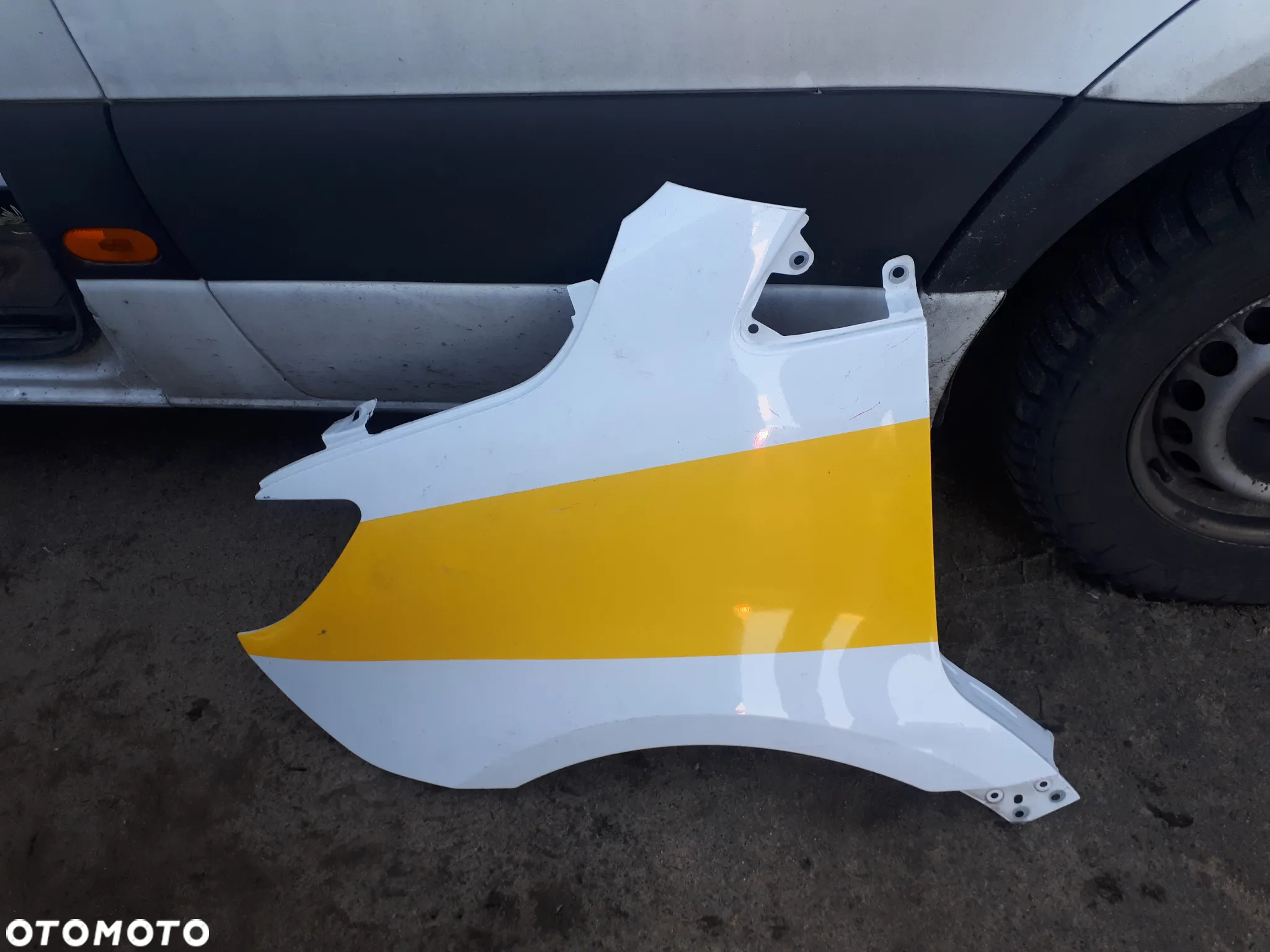 MERCEDES SPRINTER 907 910 BŁOTNIK PRZEDNI LEWY PRAWY ORYGINAŁ - 4