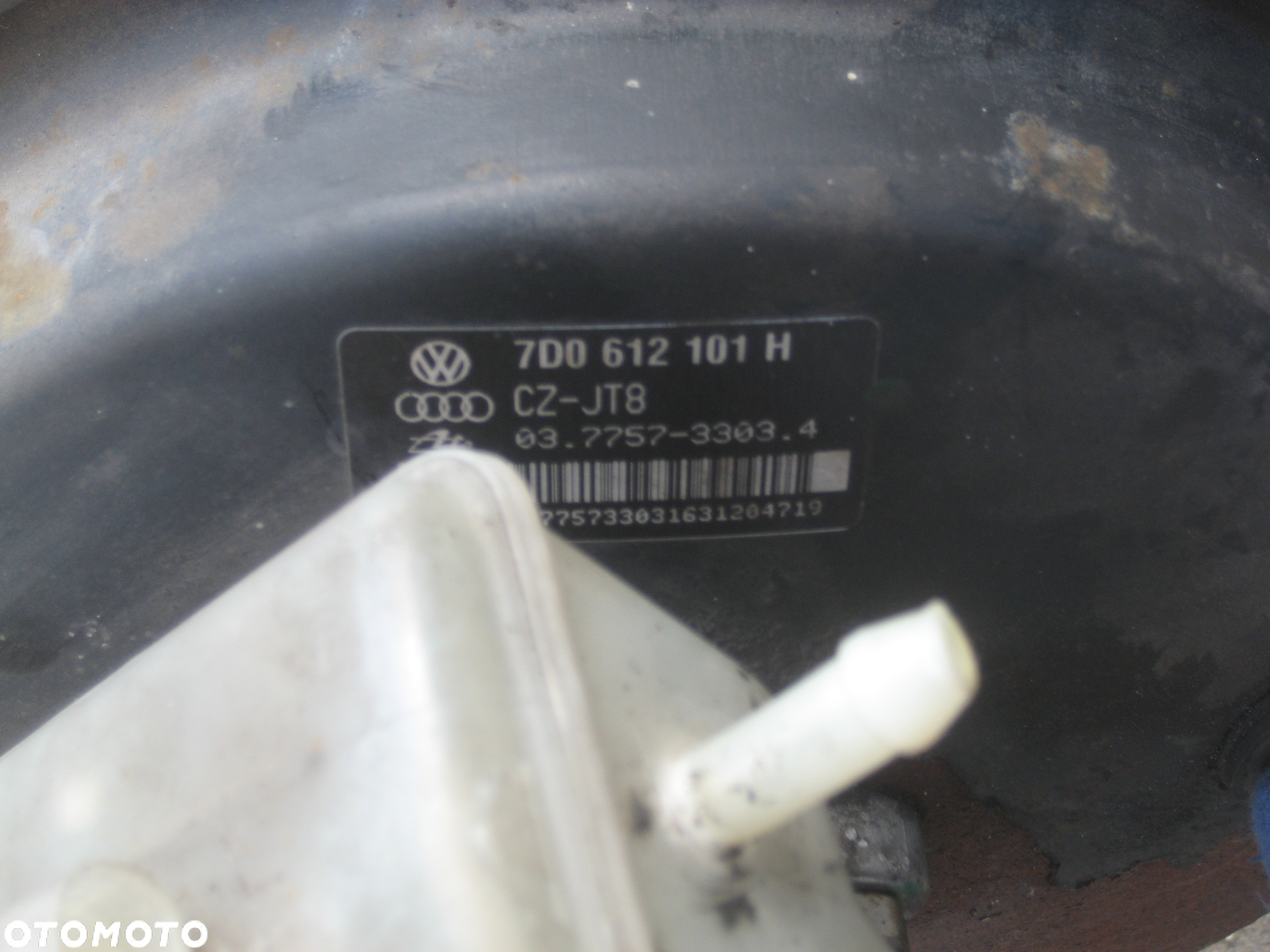 vw t4 lift 00-03r 2,5 tdi 150km serwo hamulcowe pompa 7d0612101h - 5