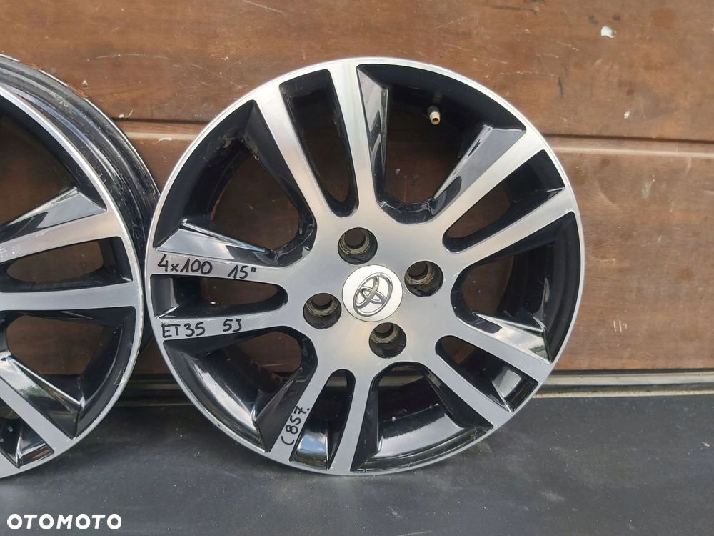 Toyota AYGO II Alufelgi 15 komplet 4x100 4,5j PZ493-90674 - 6