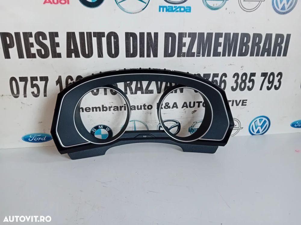 Ornament Ceasuri Bord Vw Passat B8 An 2014-2020 Volan Stanga Motor DFG Cutie Automata UAX - 2