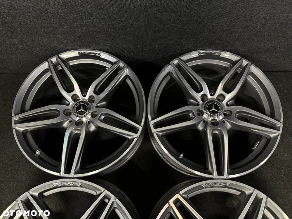 Alufelgi Mercedes E-Klasa W213 AMG, W212, C-Klasa W205 19 cali 5x112 4szt. Ładne z czujnikami! - 5