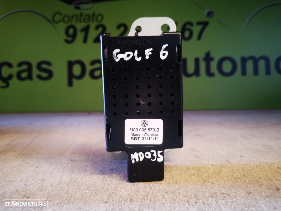 VW GOLF 6 / VI AMPLIFICADOR DE ANTENA - MD035 - 1