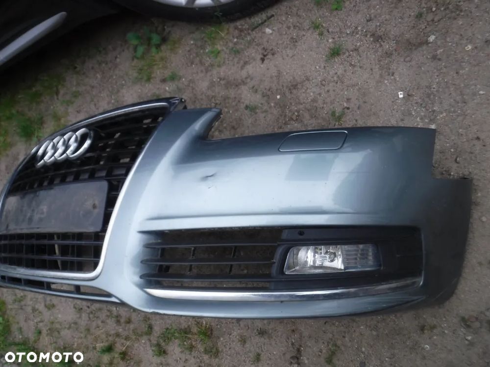 Audi A6 C6 lift zderzak pod xenon atrapa kompletny - 2