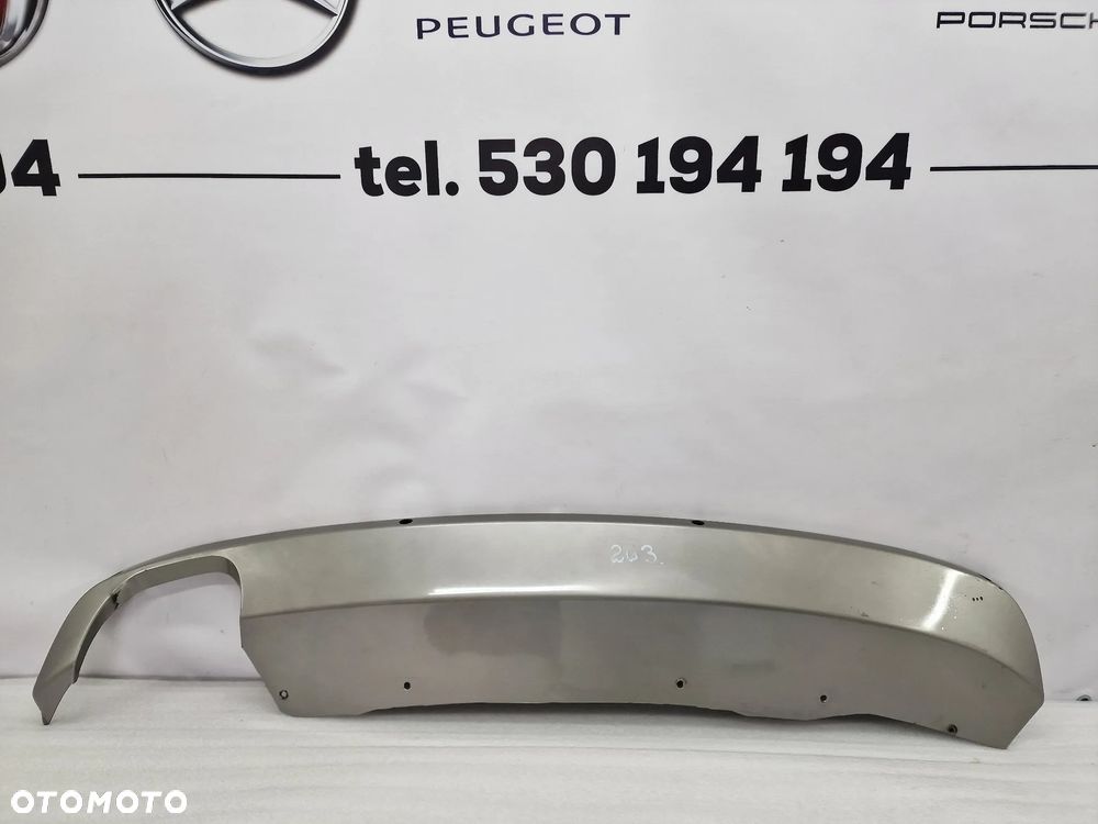 SKODA SUPERB II 3T0 / 3T5 SEDAN 08- DYFUZOR / SPOJLER ZDERZAKA TYLNEGO TYLNIEGO TYŁ , NR 3T5807521A , NR AUKCJI DT263 - 1
