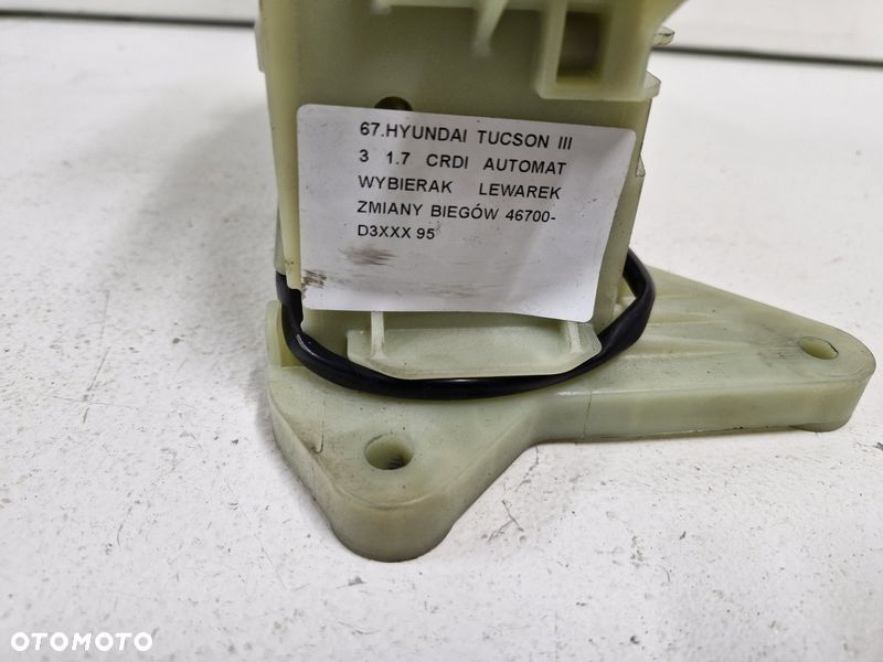 hyundai tucson 3 iii 1.7 crdi automat wybierak lewarek zmiany biegów 46700-d3xxx - 7
