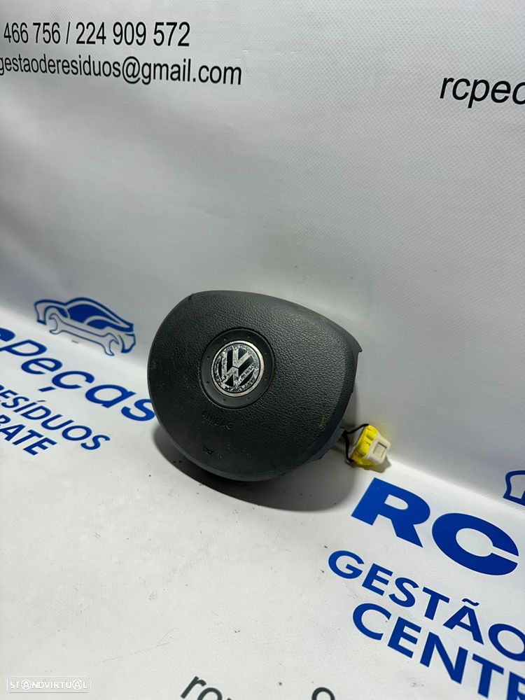 .Airbag Volante Guiador Original VW Volkswagen Golf 5 MK5 1K0880201N 2003 - 2011 - 3