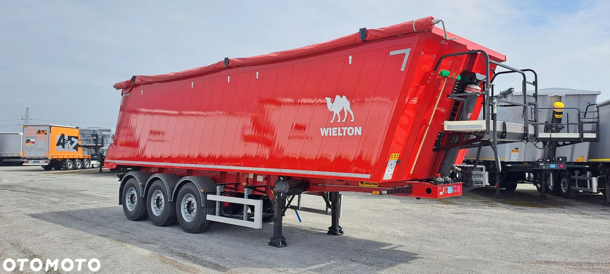 Wielton 169 tyś netto PLN - 42m3 , NOWA - Waga 5700kg - 1