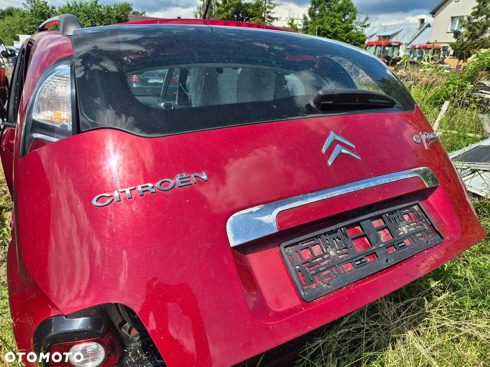 Citroen C3 Picasso klapa bagażnika kompletna kolor KJCC - 2