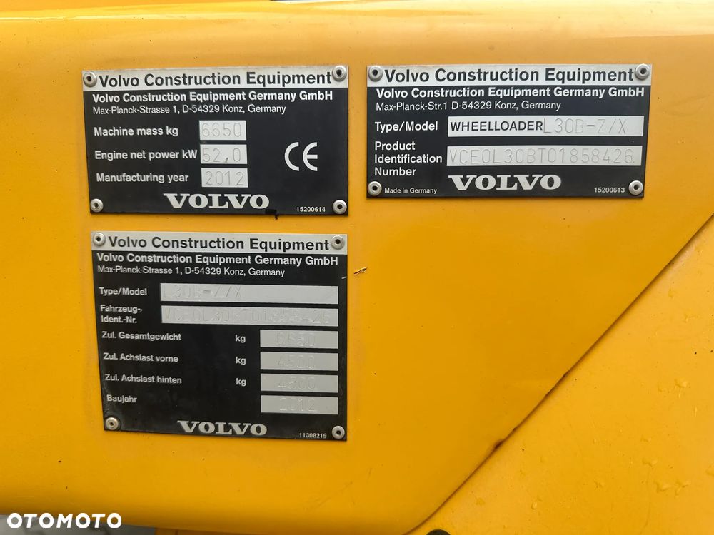 Volvo L30B Ładowarka szybkozłącze widły łyżka - 5
