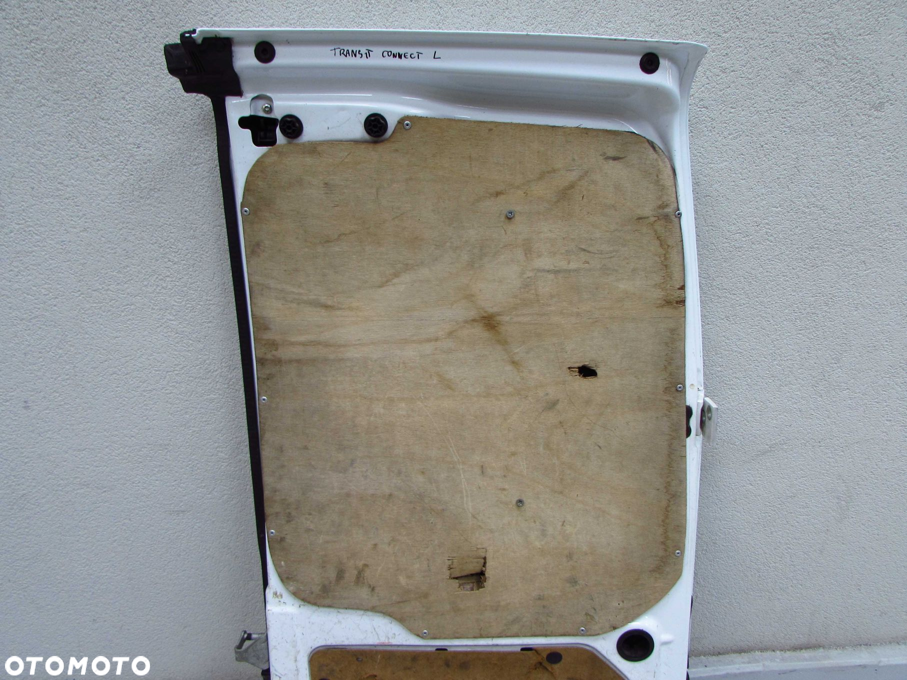 FORD TRANSIT CONNECT I 02-13 DRZWI TYL LEWY BIALE - 10