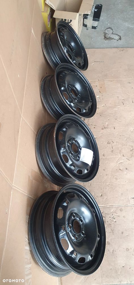 Felgi stalowe 5J R14 ET35 5X100 VW Fox 6Q0601027H - 6