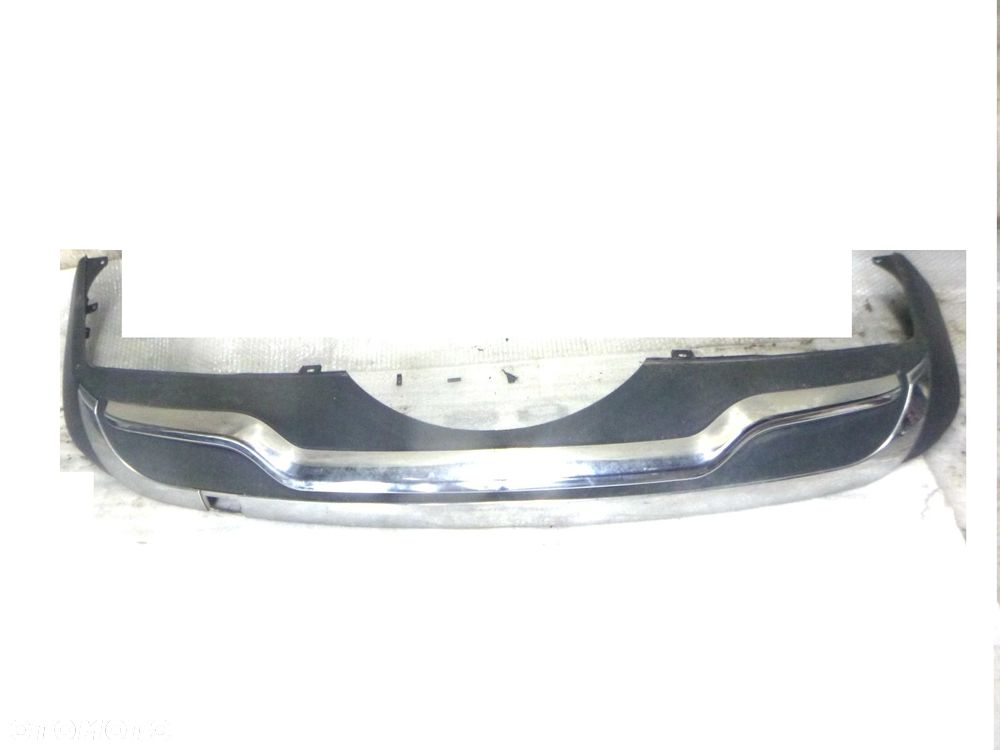 mercedes ml w166 spoiler dokładka zderzaka tył chrom - 1