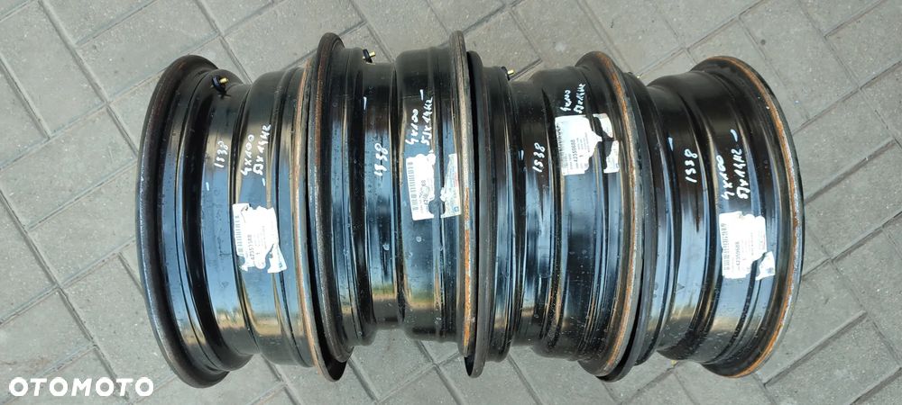 FELGI STALOWE 4x100 5Jx14 CALI ET38 OPEL KARL CHEVROLET SPARK 4 SZTUKI KOMPLET - 8