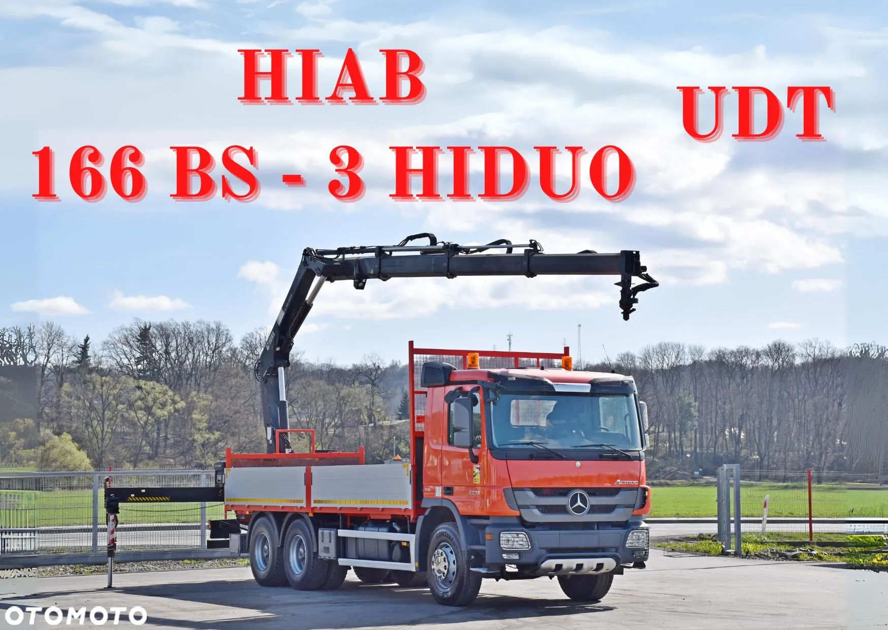 Mercedes-Benz Actros 2636 * HIAB 166 BS - 3 HIDUO + PILOT /6x4 - 1