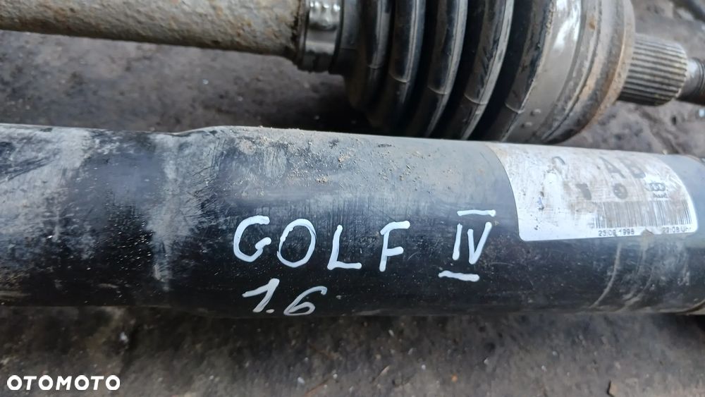 Półoś Volkswagen Golf 4 Audi A3 Seat Leon Octavia Toledo 1,6 AKL 8V prawa lewa długa krótka przegub wewnętrzny zewnętrzny - 4