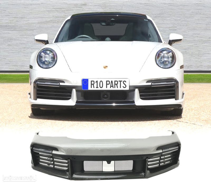 PARA-CHOQUES FRONTAL PORSCHE 911 CARRERA 992 19-23 LOOK TURBO - 1