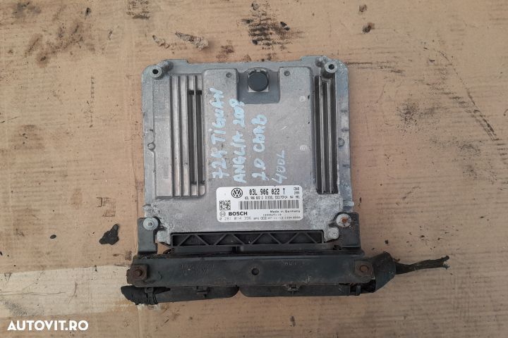Calculator motor ECU 03L906022T Volkswagen VW Tiguan 1 5N  [din 2007 - 1