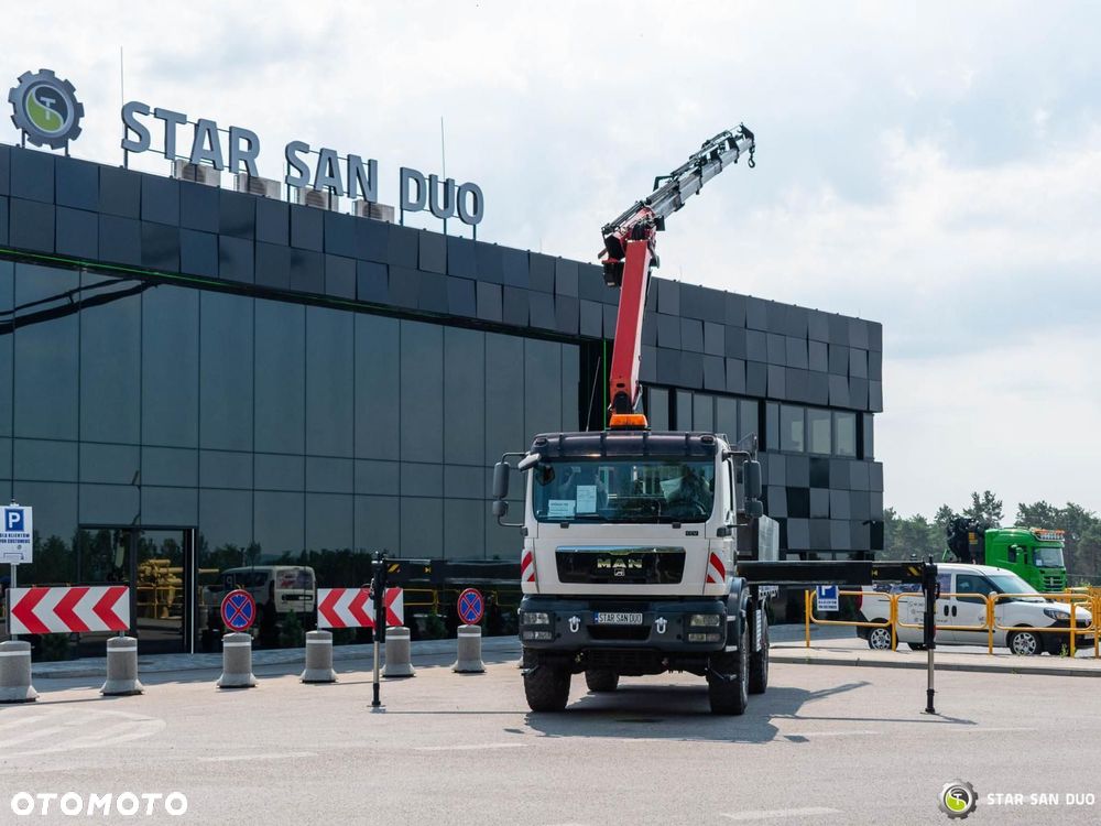 MAN TGM 18.340 4x4 PALFINGER PK 18002 HDS Żuraw Wciągarka - 6