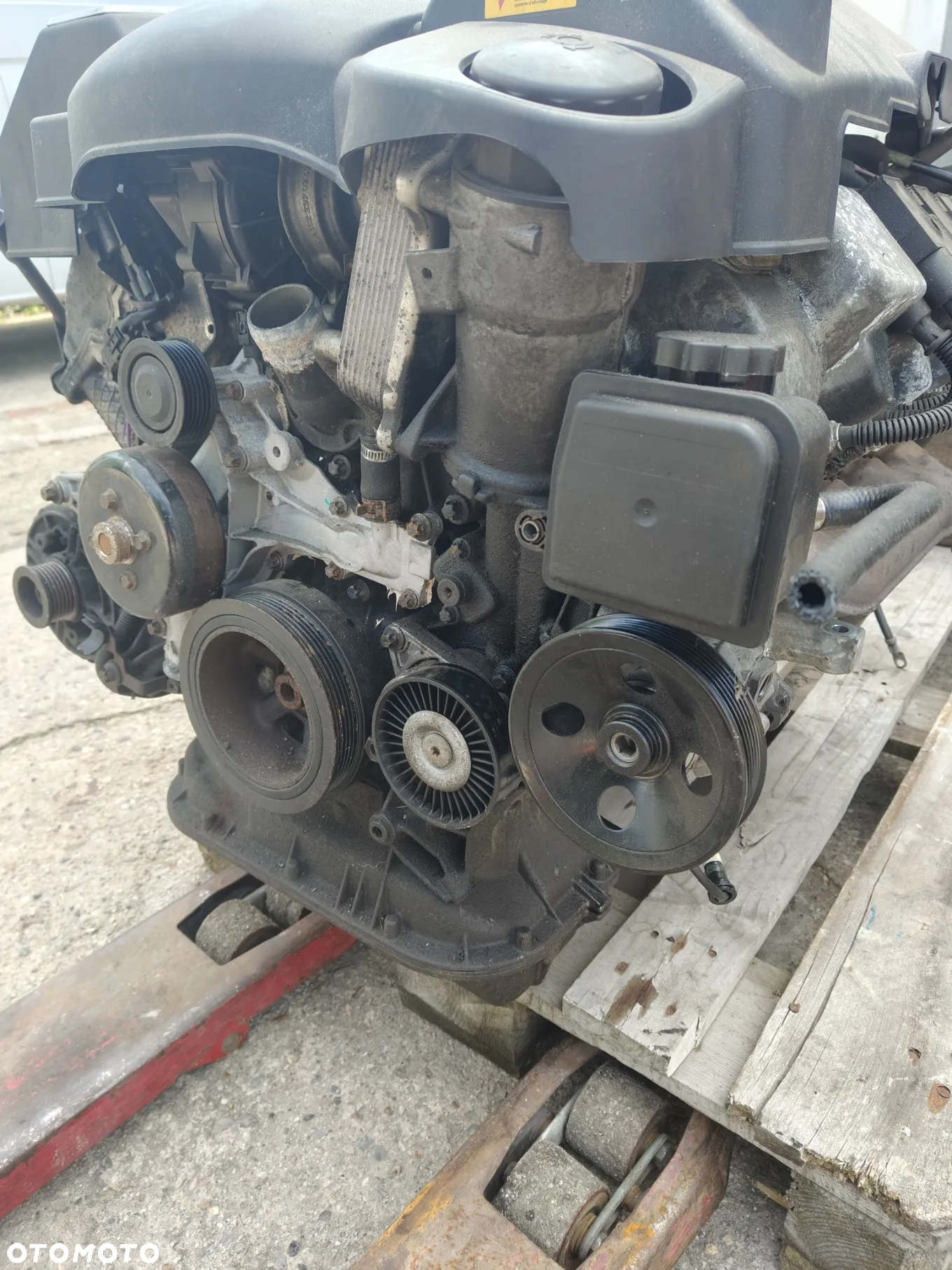 SILNIK KOMPLETNY SWAP Mercedes 5.5 AMG 113981 M113 Ml w163 w220 - 4